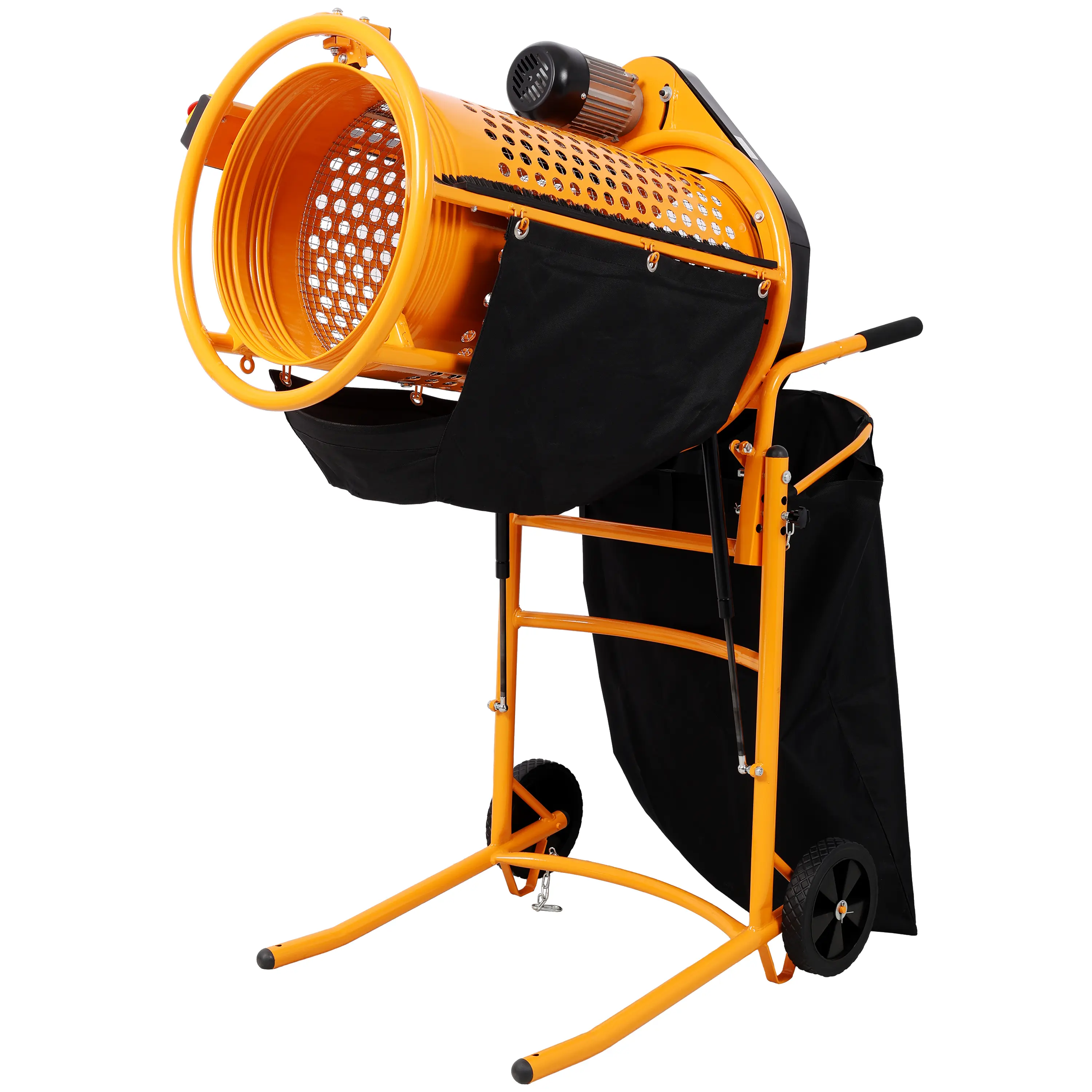 DONEXT ETL-Certified 360W Rotary Electric Soil Sieve Machine - 110V 60Hz, Foldable Compact Design, Gardening Tool for Soil Sifting, Gravel/Sand Sorting, Rotary Action, Eliminates Messy Spills, Portable