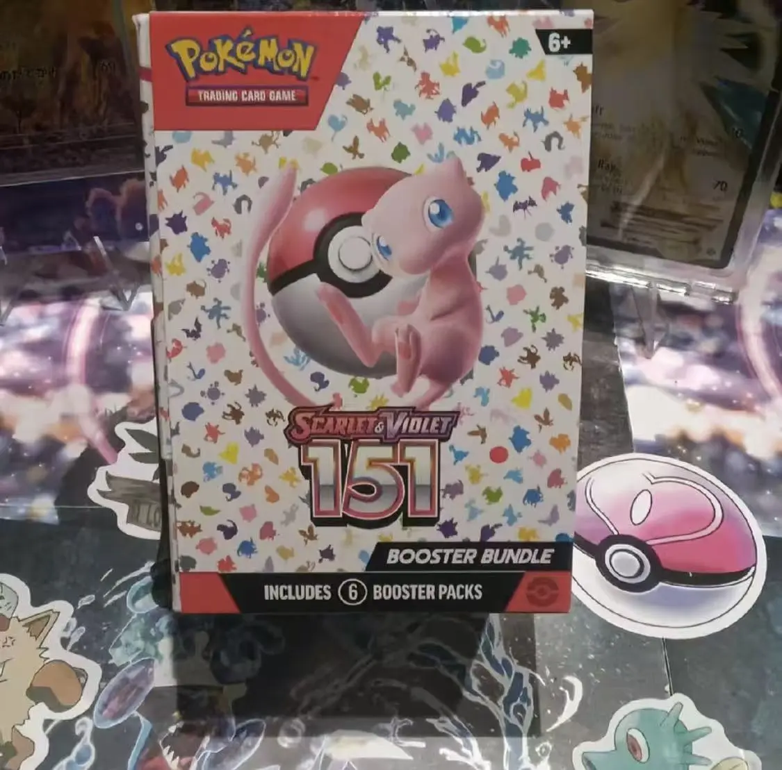 pokemon 151 booster box 6 pack Pokmon TCG Bundle and explore the cities and countryside of a reinvigorated landyou might even find the elusive Mew ex in your travels buy pokemon 151 booster pack