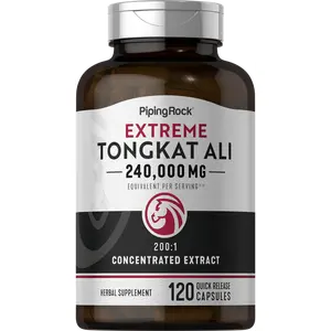 Piping Rock Tongkat Ali | 1200mg | 120 Capsules | Longjack Extract | Herbal Supplement | Non-GMO, Gluten Free