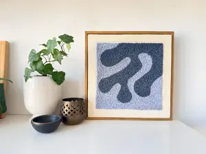 "Mind Meld" - Punch Needle Kit - Modern DIY Wall Art for Beginners
