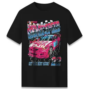 Cosmic Speed Racing Graphic T Shirt Retro Car Drift JDM Y2K Motorsport Streetwear Unisex Tee