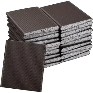 30 count Door Corner Seals - Exterior Self-Adhesive Door Frame Seal & Draft Stopper (Brown)