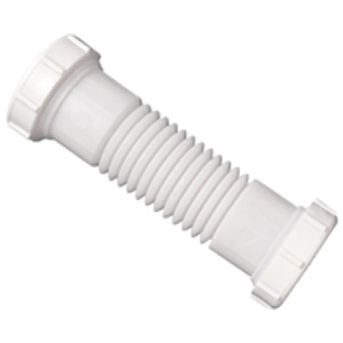 Plumb Pak Flex-N-Fit Double Slip Sink Drain Coupling, Flexible Plastic Plumbing Accessories for Boating, Fits 1-1/2 in or 1-1/4 in, 1-1/2 X 1-1/2