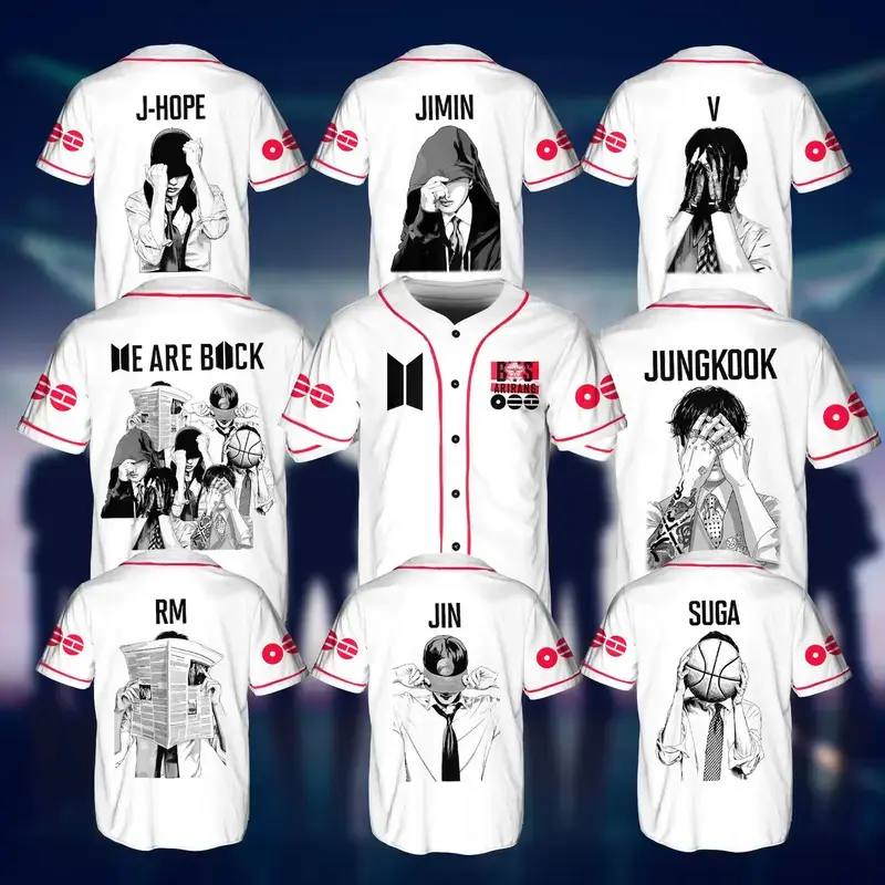 bts baseball jersey - TikTok Shop
