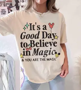 Its A Good Day To Believe In Magic  Tee, Custom Magical Shirt, World Trip Matching Shirt