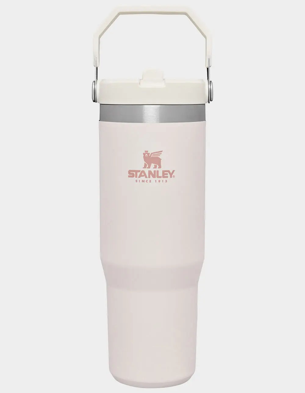 STANLEY 30 oz The IceFlow Flip Straw Tumbler, Rose Quartz STANLEY 30 oz The IceFlow Flip Straw Tumbler, Rose Quartz