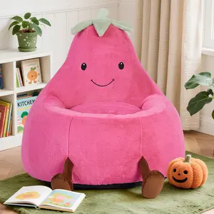 Kids Bean Bag Chair, Stuffed Toddler Bean Bag Sofa with Filler Bean Bag Chair for Boys and Girls, Lazy Sofa with Pocket Floor Chair for Gaming, Reading