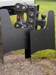 Chevy 1500 Mud Flaps | Mirrored Stainless | 3”- 6” Heights