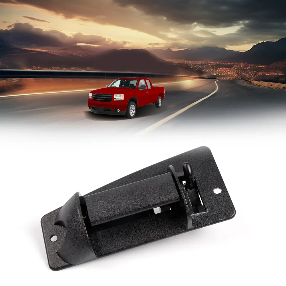 ALLGOOD 1x Textured Impact-Resistant Rear Left Side Outdoor Car Door Handle Replacement, Direct Fitment for 1999-2007 Chevy Silverado & GMC Sierra 1500 4-Door Extended/Crew Cab, Reinforced Housing Truck Part with Enhanced Durability Car Accessories, Acces