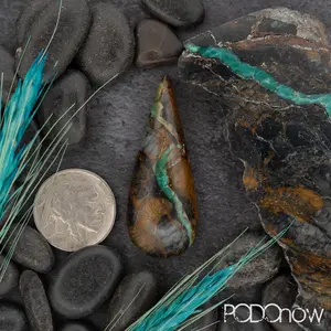 Blue Diamond Turquoise Cabochon 54.70 Carats