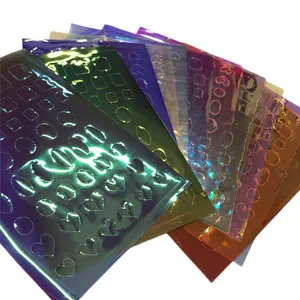 IRIDESCENT NAIL ART FILM - 11 SHEETS