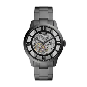 Fossil Men's Townsman Automatic, Gunmetal Stainless Steel Watch