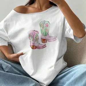 Cowboy Boot Tee Womenswear