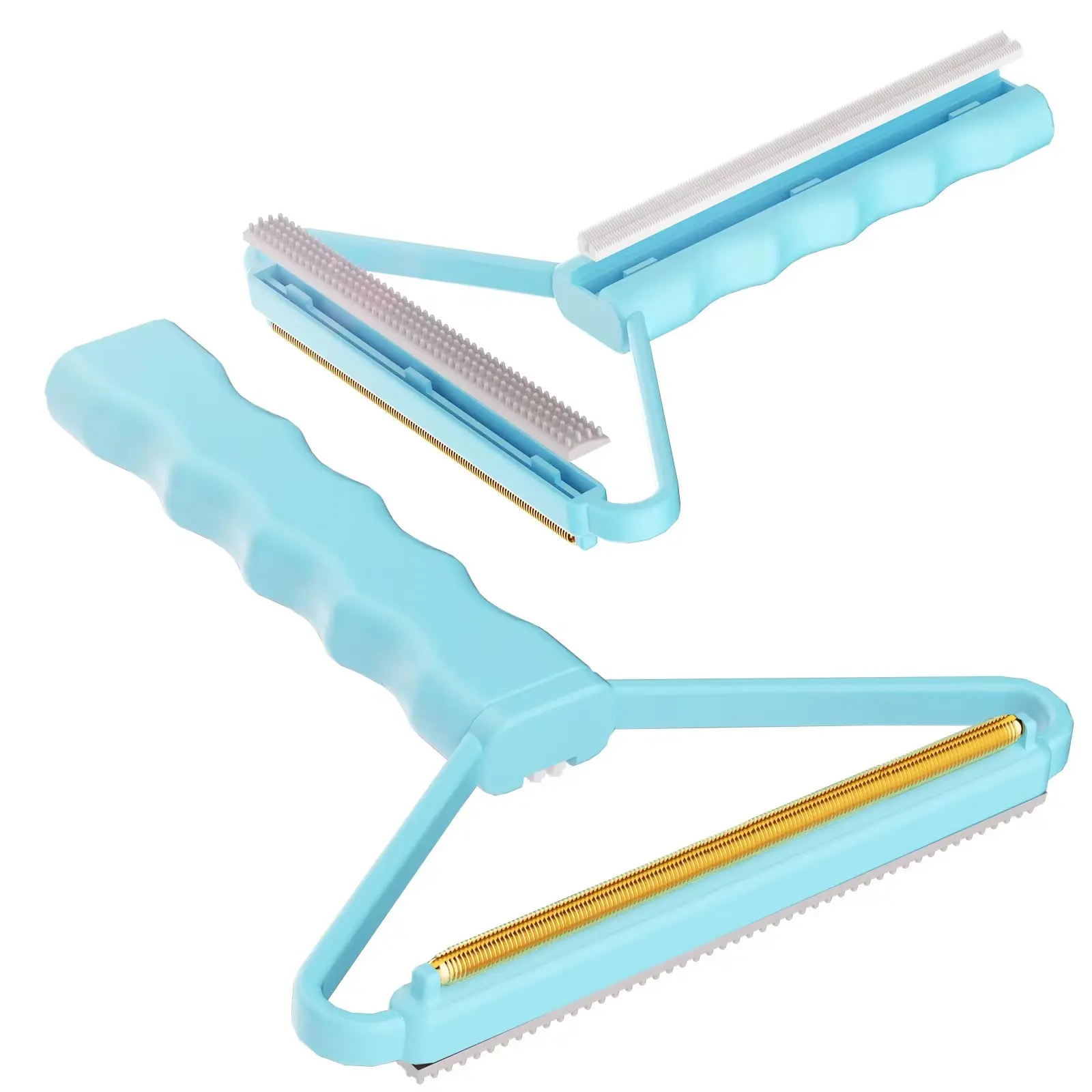 Manual Portable Fabric Shaver, Pro pet hair remover, Metal Carpet Lint Scraper for Furniture Pet Hair Removal, Reusable Fuzz Lint Remover Brush for Clothes Couch