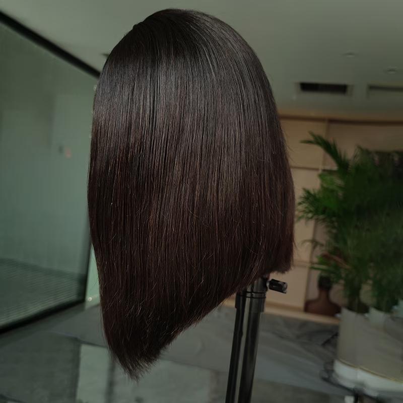 【Flashsale】ISEE Wear Go Straight Short Bob Wig 6*4 Glueless Pre-plucked Hairline Pre-cut Lace Wig Beginner Friendly Gift for Girlfriend/Wife/Family Springtok#iseehairbeauty