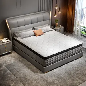 12" Queen Hybrid Mattress in a Box – Memory Foam & Pocket Springs, Medium Firm Support, Durable Design