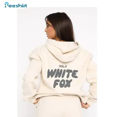 Size Small White Fox Hoodie TikTok Shop