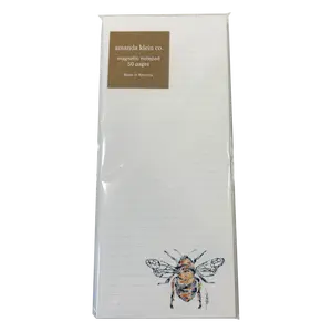 Refrigerator Notepad – Monarch Butterfly & Honeybee Designs