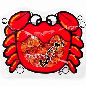 UMAYA - Okabe Kanikko - Ready To Eat Fried Japanese Baby Crabs - With A Hint Of Sweet Honey and Savory Seasonings - Crunchy Gourmet Snack From Japan - Individual 2.3oz (65g) Snack Size Bag - Pack of 1