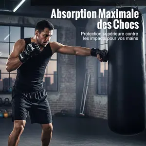 Boxing Gloves With Wrist Support And Shock Absorption | Ergonomic Design & Enhanced Safety | 3cm EVA Foam Core | Hook-and-Loop Closure | High-Quality Synthetic Leather | PalPay-Certified