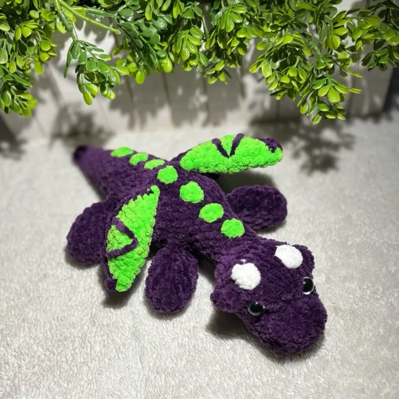 Handmade Crochet Baby Dragon