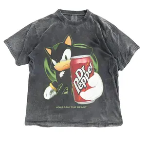 Funny Hedgehog Dr Pepper Shirt, Unlesh The Beast T-Shirt, Shadow the Hedgehog Shirt, Sonic Shirt Speedy Cartoon Animal Graphic Tee