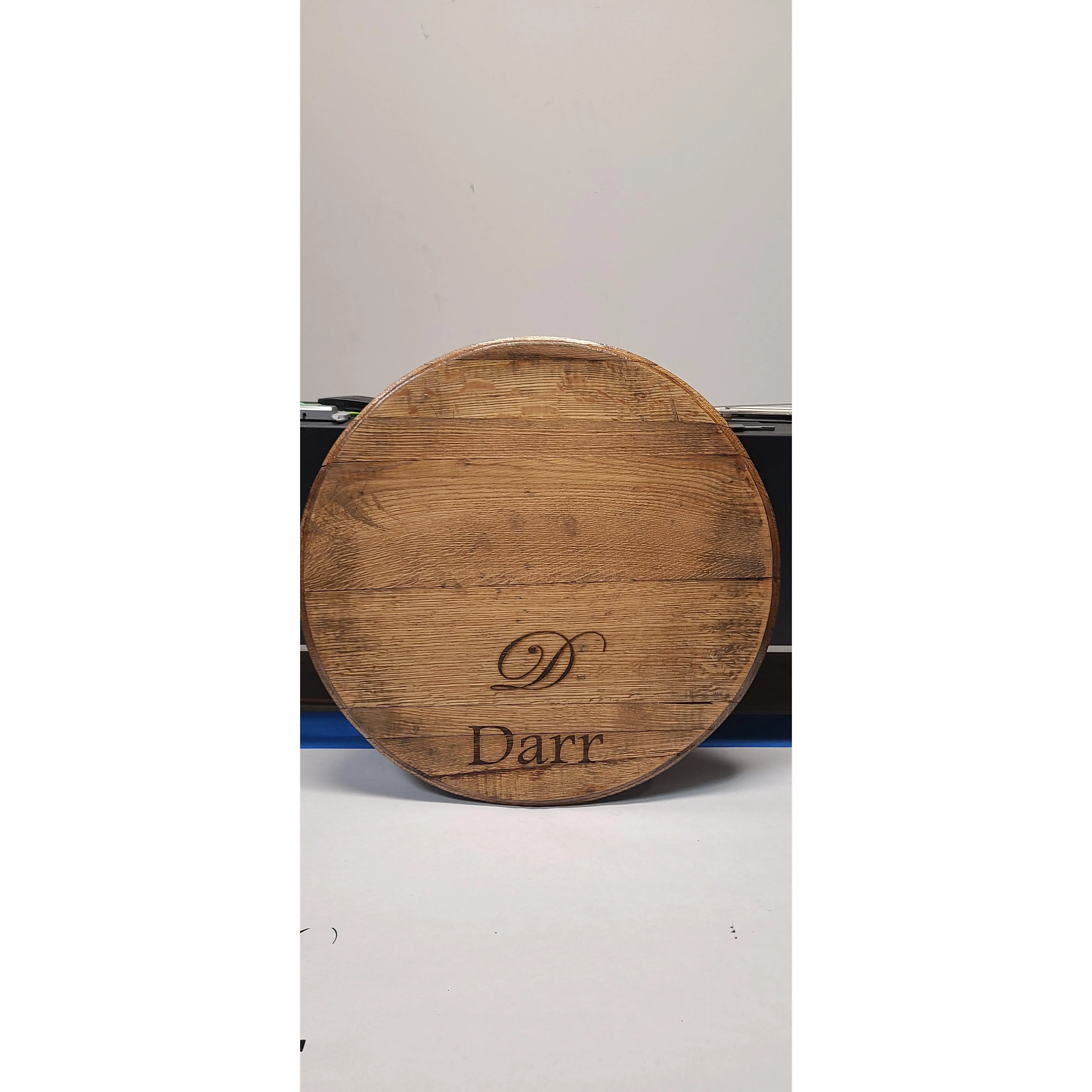 Customizable Barrel Top Lazy Susan
