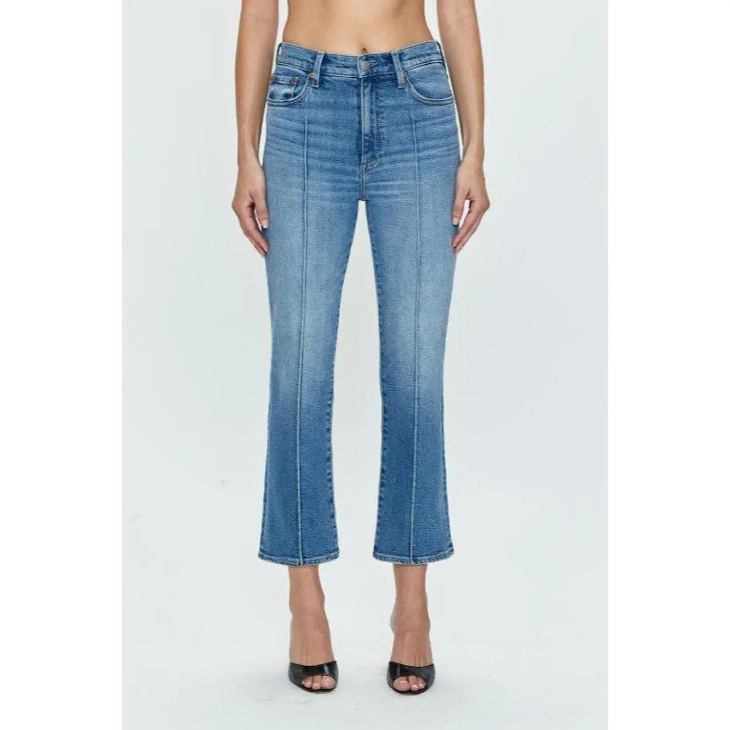LENNON PINTUCK JEANS IN ESSENCE