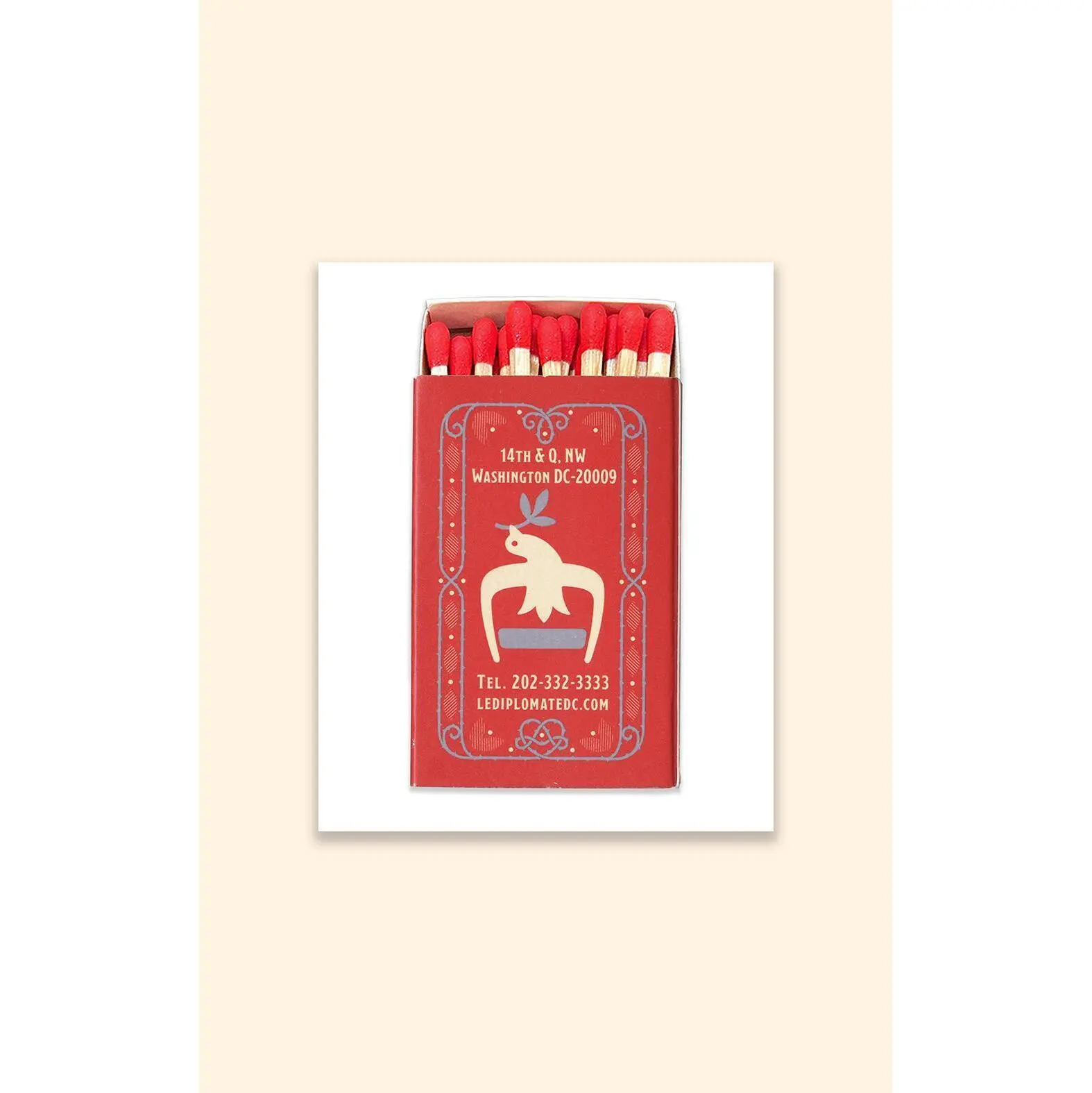 Le Diplomate - Single Matchbox Print