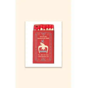 Le Diplomate - Single Matchbox Print