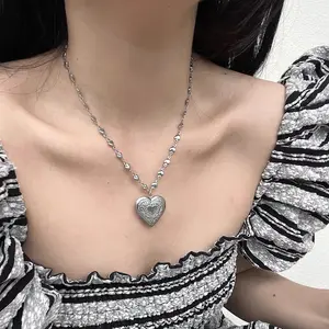 Delicate Heart Charm Necklace