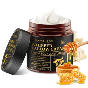 Whlh&well-Being Butter Honey Cream Balm 120g, Natural Moisturizing Skin Care, Formula, Daily Use, Essential Beauty Product