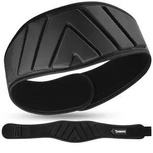 Neoprene Weight Lifting Belt - Sweat-Resistant Gym Belt for Men & Women to Provide Stability