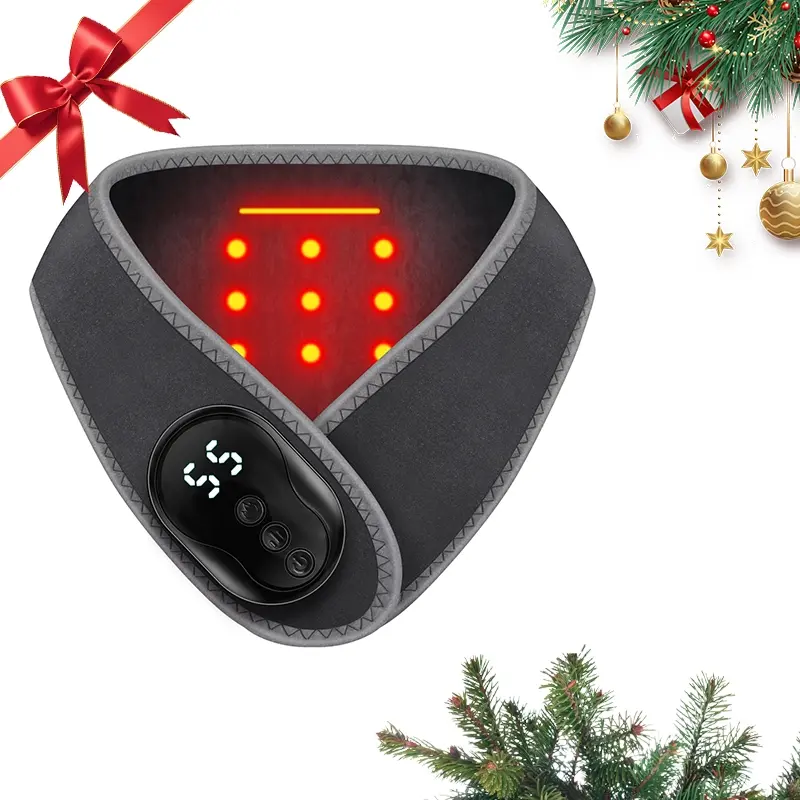 2026 portable wireless neck wrist ankle foot massager with vibration therapy, providing comfortable home massages and holiday gifts