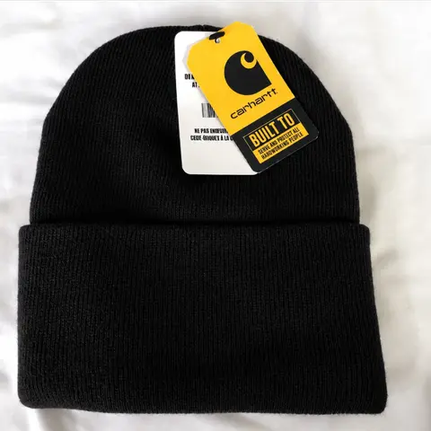 Carhart.t Unisex Knit Beanie Hat, Cuffed Ribbed Watch Cap, Warm Winter Hat for Men & Women