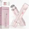 Women's 2-in-1 Electric Razor Clipper - Rechargeable Stainless Steel Dual Heads, Skin-Friendly Painless Shave, IPX7 Waterproof, Cleansing, Travel/Business Trips Friendly, 2-in-1 Body Trim for Pubic, Face, Arms, Thong Bikini Grooming Gift