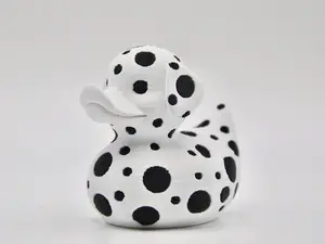 Dalmatian Duck | Spotted Mini Duck | Cute 3D Printed Duck | Cruise Duck Hunt Gift