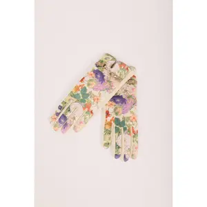 Powder Designs: Kylie Floral Gloves in Cream