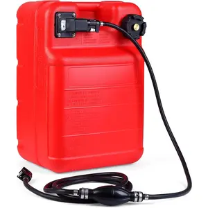 Portable Boat Fuel Gas tank 6 Gallon/24L Marine Outboard Gas Tank Durable Leak-Resistant Design for Marine, Boating & Outdoor Power Equipment