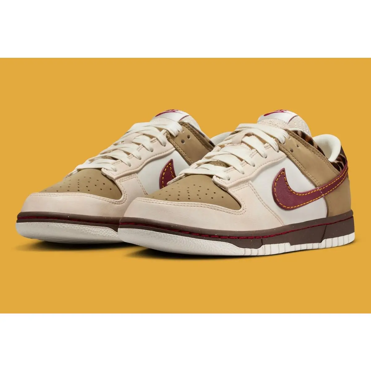 Women's Nike Dunk Low "Khaki Leopard" IM6687-262 Fashion Athletic Sneaker