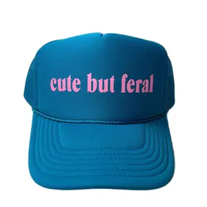 Cute But Feral Trucker Hat - Funny Trucker Hats