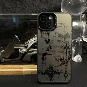Phone Case - Gothic Grunge Art Phone Case Compatible with for Iphone 17, 16E, 16, 15, 14, 13, 12, 11 Mini, Pro, Max, Air, X, XR, XSMAX, 8, 7 Plus. Anti-Drop Frosted Back Cover, Perfect As a Gift