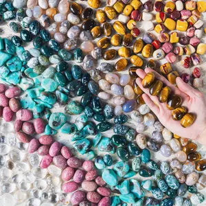 Tumbled Crystal Stones Collection | Natural, Smooth & Full of Good Vibes