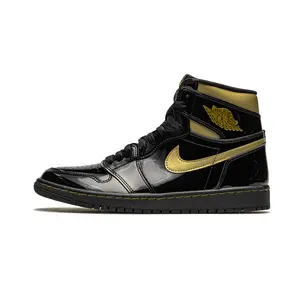 Air Jordan 1 Retro High OG "Black Metallic Gold" 555088 032
