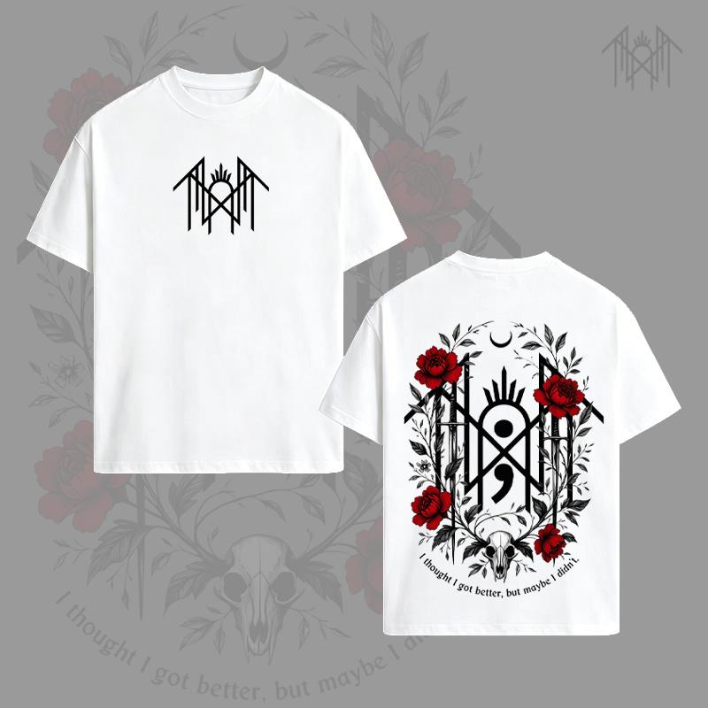 Men's Unisex Fit Solid Color Cotton T-shirt Sleep Token Graphic T-Shirt Rock Merchandise Top Men's and Women's Clothing Rock Band Shirt Retro Music Tee Vintage Casual Short Sleeve T-shirt For Daily Weart