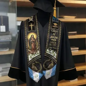 Custom Name Guatemalan Flag Graduation Sash 2026, Personalized Guatemala Grad Stole,  Graduation Class of 2026 Gifts, Grad Outfit Guatemalan