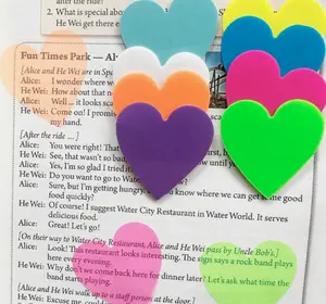 Translucent Random Color Sticky Notes 100ct Pad Index Cards Office School Supplies Adhesive Stickers Tabs for Efficient Organization Bookmark Removable Dividers Tabs card sticker cover