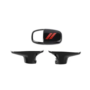 For 2015+ Dodge Charger Interior Center Console Gear Shift Knob Head Cover Trim