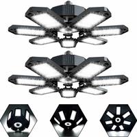 2Pcs LED LED Garage Light 7+1