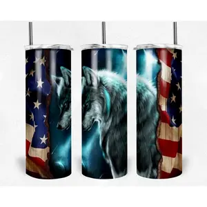 Fox United States 20 OZ Stainless Skinny Insulated Tumbler